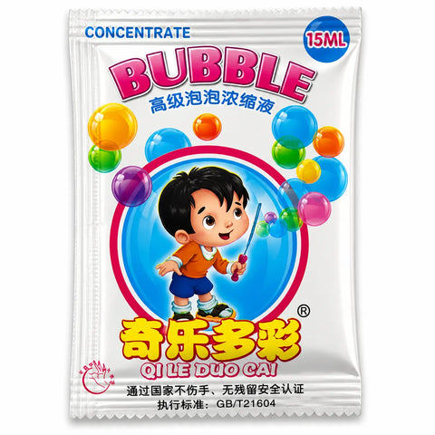 Bubble Gun Sachet Pack (15ml) – main product image | Toylicious Pakistan