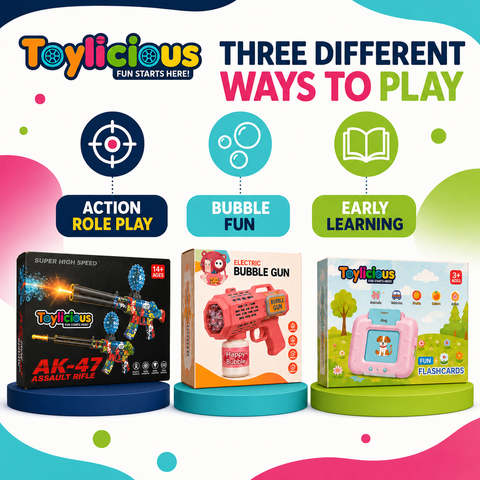 Mega Fun 3-in-1 Family Toy Bundle – main product image | Toylicious Pakistan