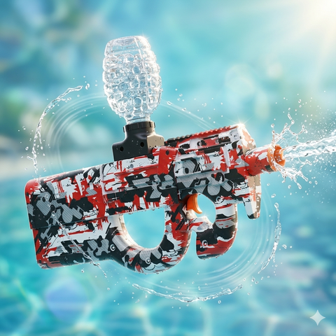Rechargeable AK-47 Water Bead Shooter Gun for Kids