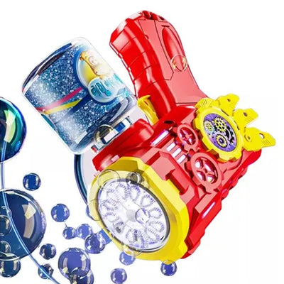 Flying Armor Bubble Gun