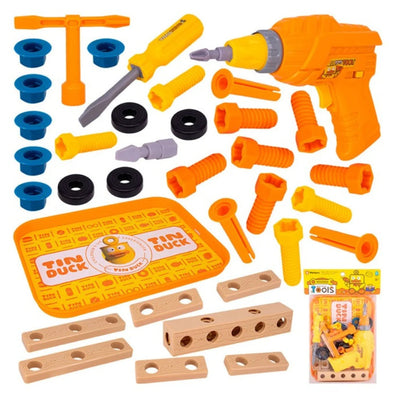 Electric Toy Drill Set for Kids – Battery Operated Pretend Play Tool Kit