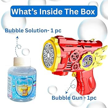 Flying Armor Bubble Gun