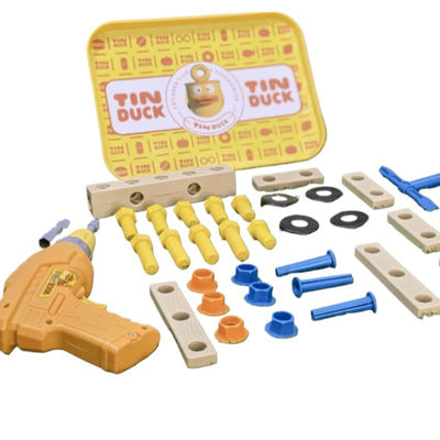 Electric Toy Drill Set for Kids – Battery Operated Pretend Play Tool Kit