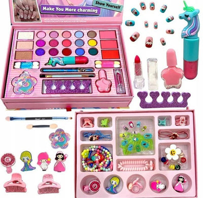 Realistic 2in1 beauty makeup set for girls