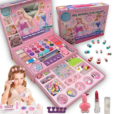 Realistic 2in1 beauty makeup set for girls
