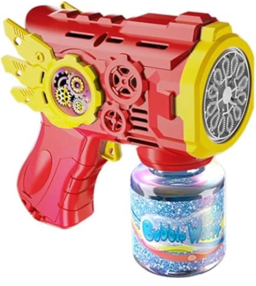 Flying Armor Bubble Gun