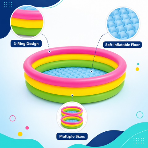 Intex Inflatable Swimming Pool for Kids – Multiple Sizes – main product image | Toylicious Pakistan