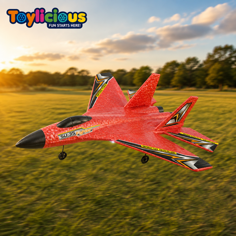 Toylicious SU-35 4-Channel RC Fighter Plane – 2.4GHz – main product image | Toylicious Pakistan
