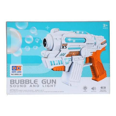 Bubble Gun with Sound & Light