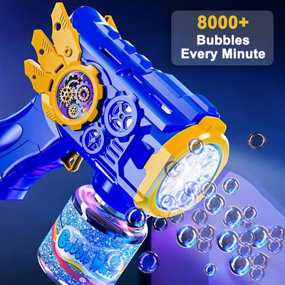 Flying Armor Bubble Gun