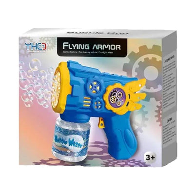 Flying Armor Bubble Gun