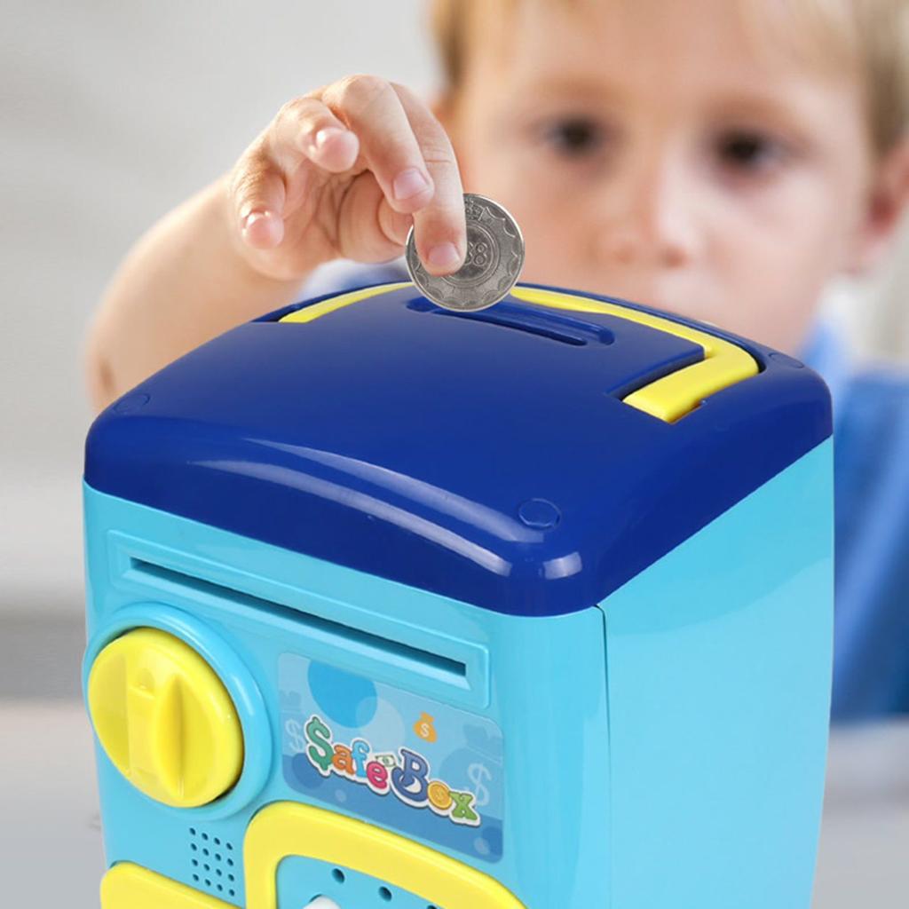 Kids Money Bank ATM with Fingerprint